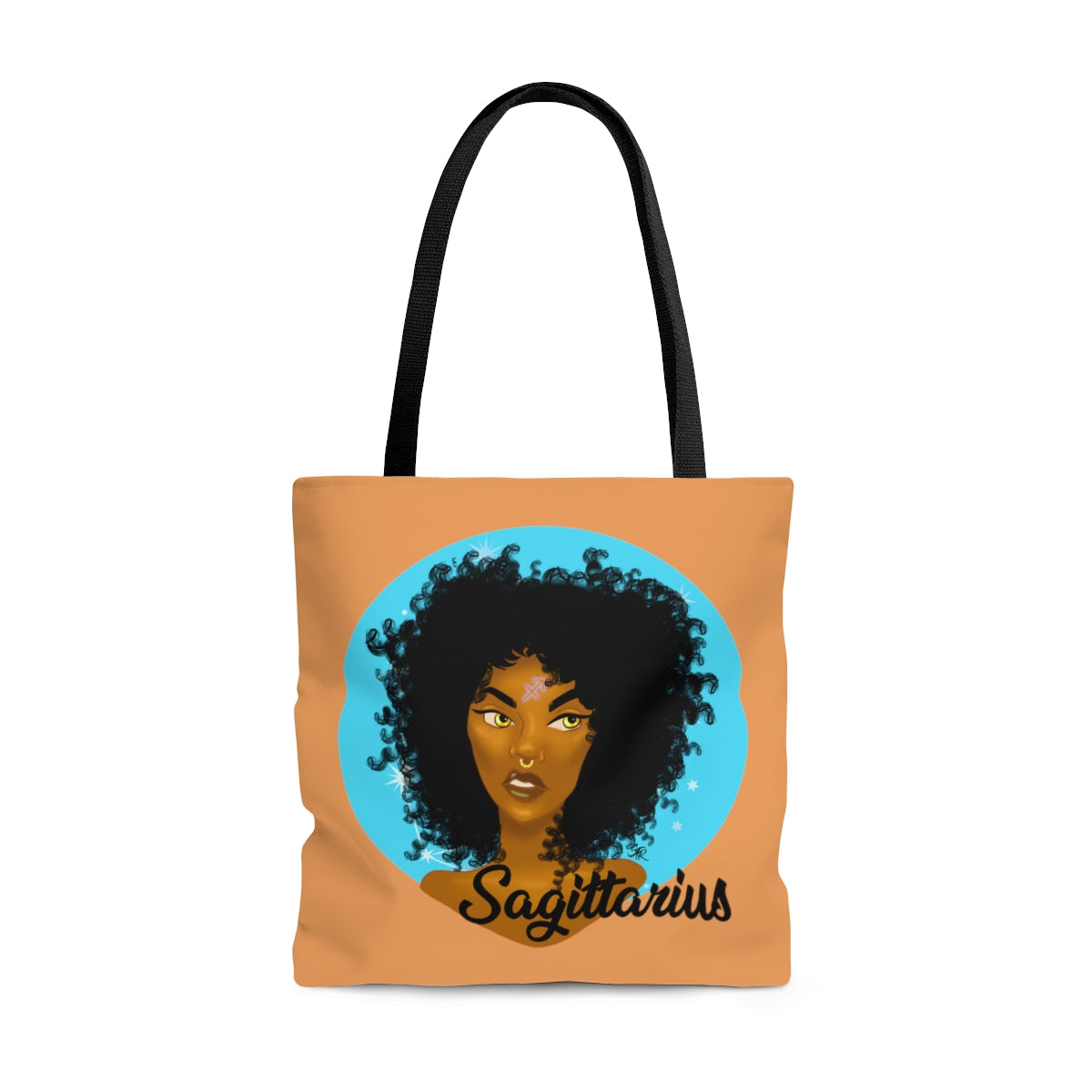 Zodiac Girls "Sagittarius" AOP Tote Bag