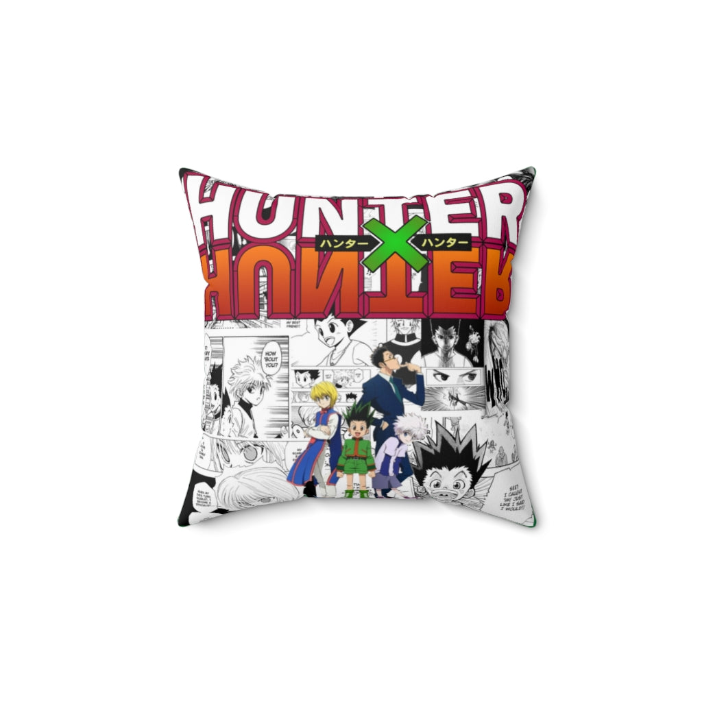 Hunter Spun Polyester Square Pillow
