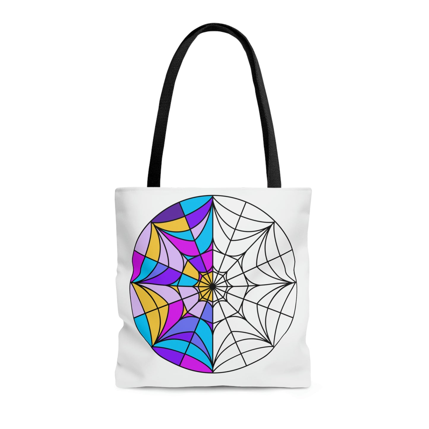 Stained Glass Window AOP Tote Bag