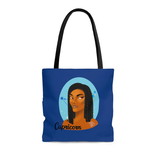 Zodiac Girls "Capricorn" AOP Tote Bag