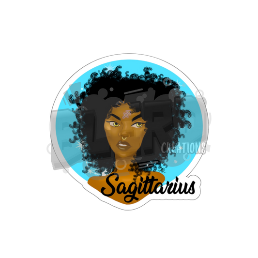 Zodiac Girls "Sagittarius" Die-Cut Stickers