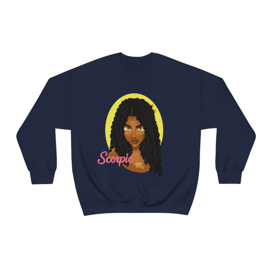 Zodiac Girls "Scorpio" Unisex Crewneck Sweatshirt