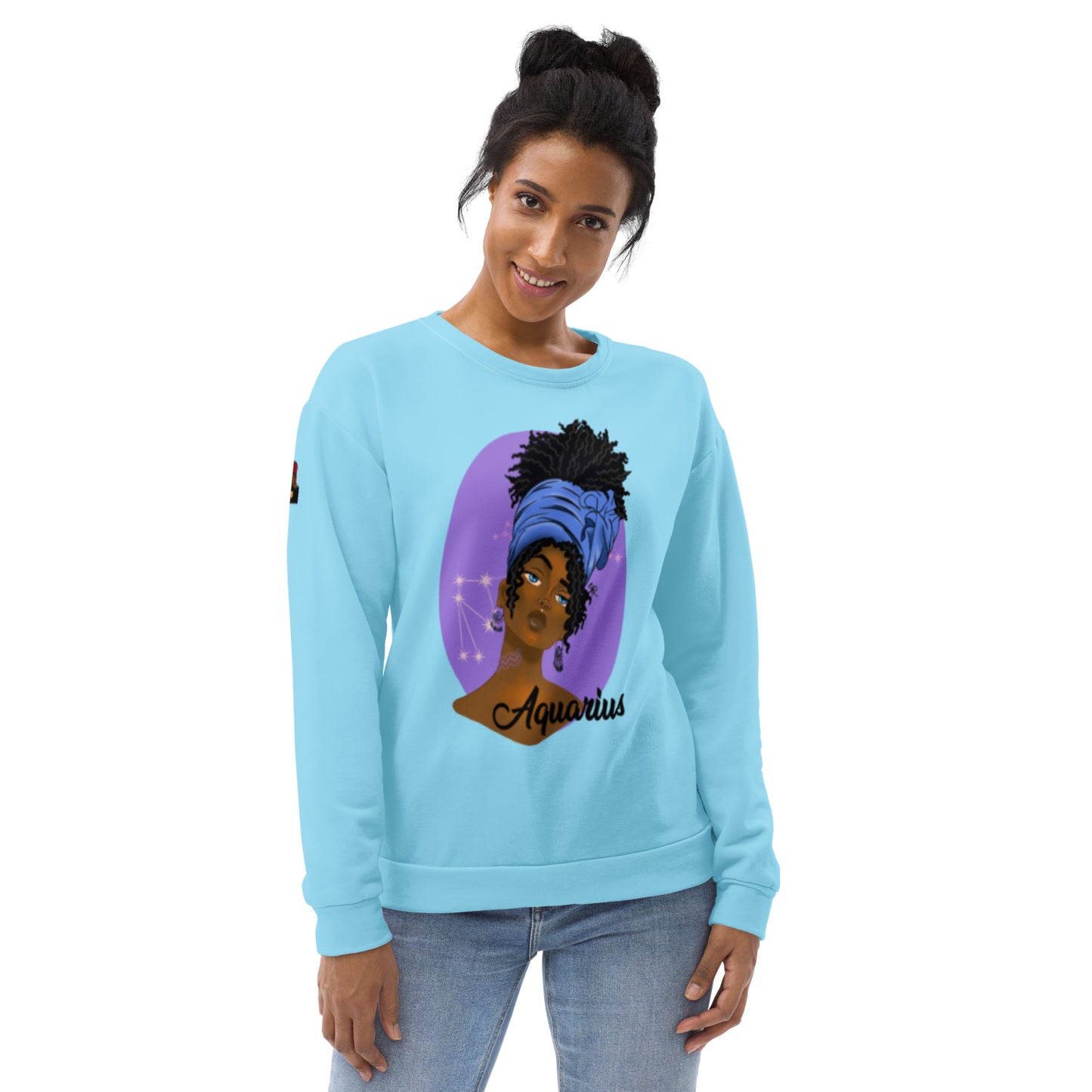 Zodiac Girls Aquarius Unisex Sweatshirt