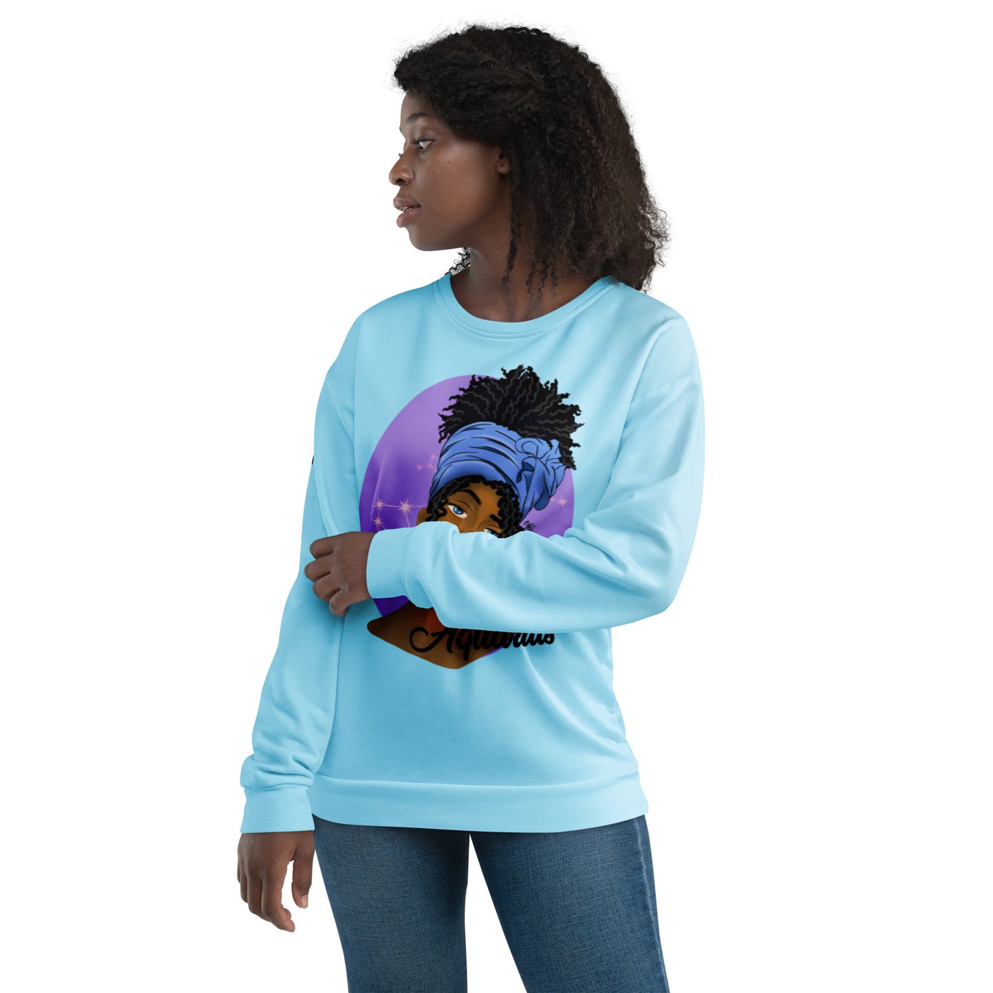 Zodiac Girls Aquarius Unisex Sweatshirt