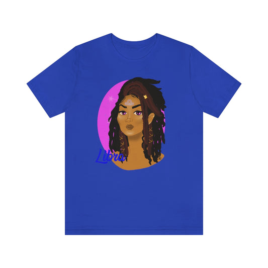 Zodiac Girls "Libra" Unisex Short Sleeve Tee