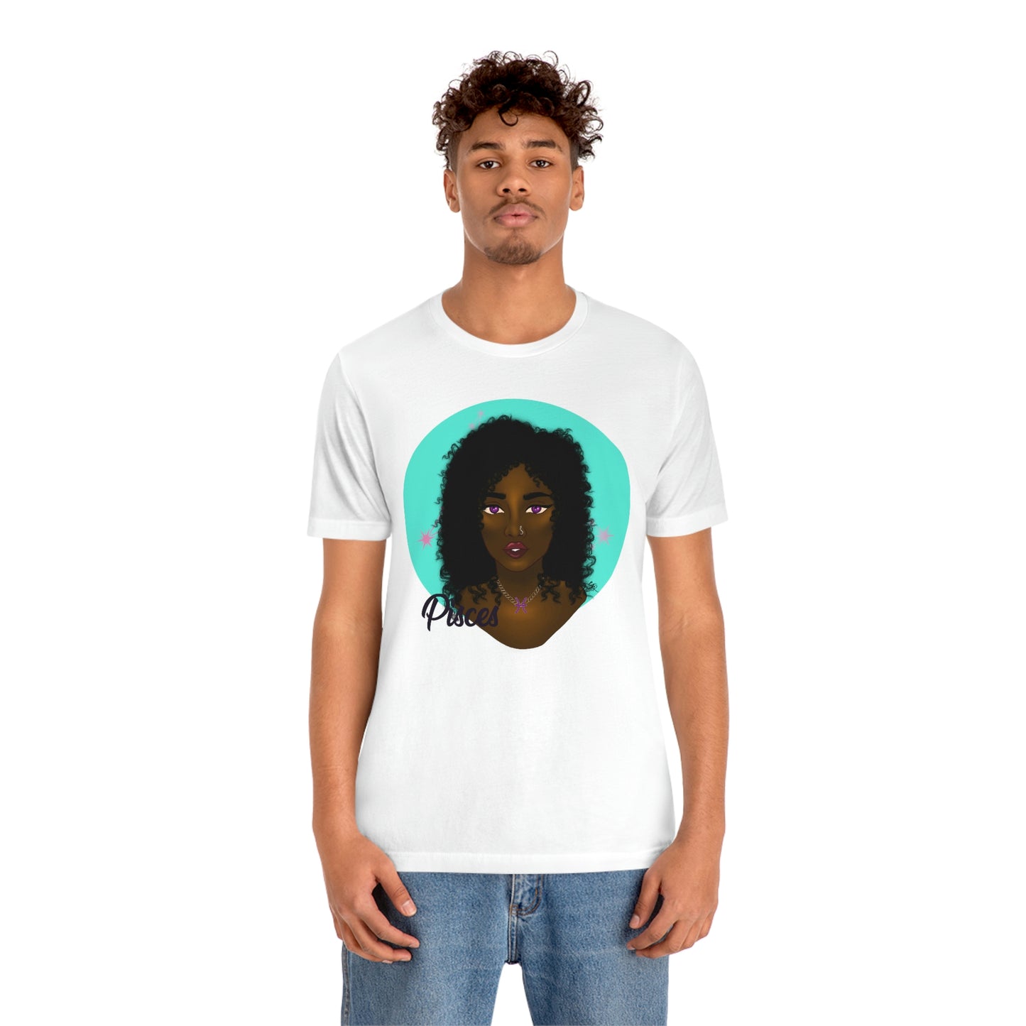 Zodiac Girls "Pisces" Unisex Jersey Short Sleeve Tee