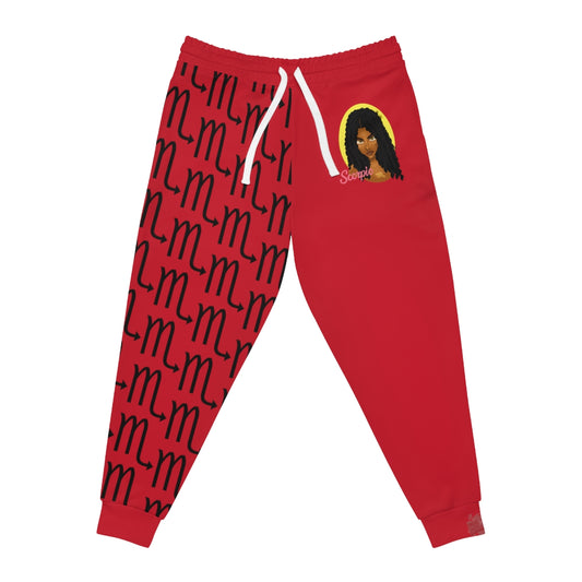 Zodiac Girls "Scorpio" Athletic Joggers (AOP)