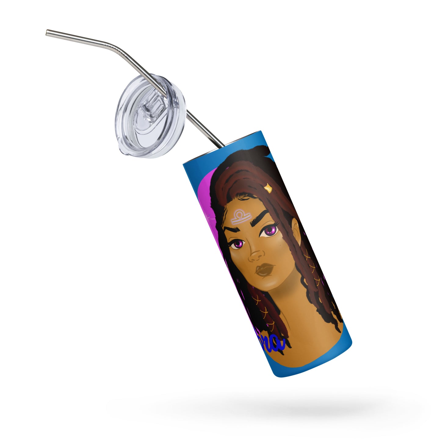 Zodiac Girls "Libra" Stainless Steel tumbler